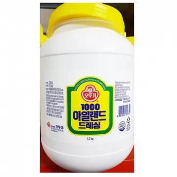 아일랜드드레싱(오뚜기 3.2K) 4개 식자재 업소용 대용량 오뚜기 이탈리안 평강 청우 아일랜드 기타 위시본