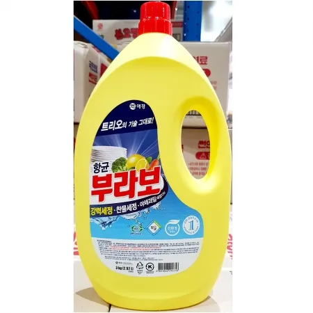 트리오(애경 3K) 주방세제 설거지세제 세제 업소용 대용량 위생용품 청소용품 식기세척
