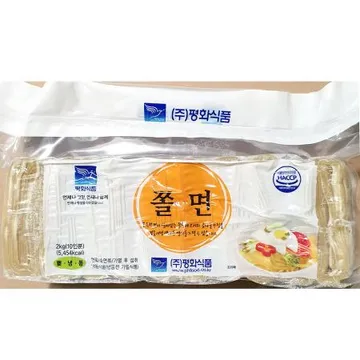 쫄면사리(평화 2K) 1개 식자재 업소용 대용량 평화 삼보 평화에프앤비 성일 맛찬들 천일 면사랑 쫄면 강원