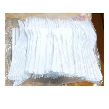 일회용포크(두원 벌크 100입) 1개 식자재 업소용 대용량 포크 일회용포크 식당 업소용 마누상점 이라이프 무로비 서규몬 곰표