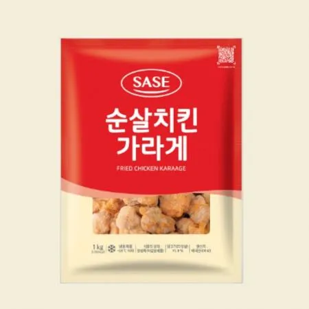 사세 순살치킨가라게 1Kg 간식 술안주 냉동식품 에어프라이어 튀김요리 치킨가라게 치킨 가라게 닭튀김 이미지