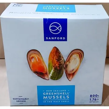 냉동홍합(하프쉘 자숙) 800g