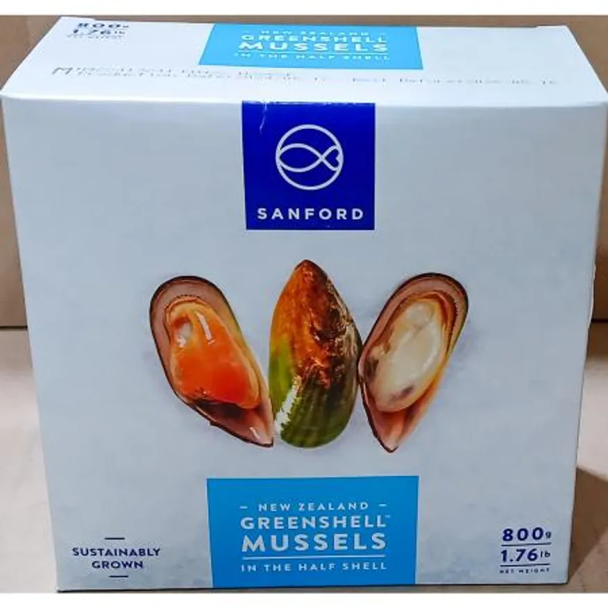 냉동홍합(하프쉘 자숙) 800g 이미지