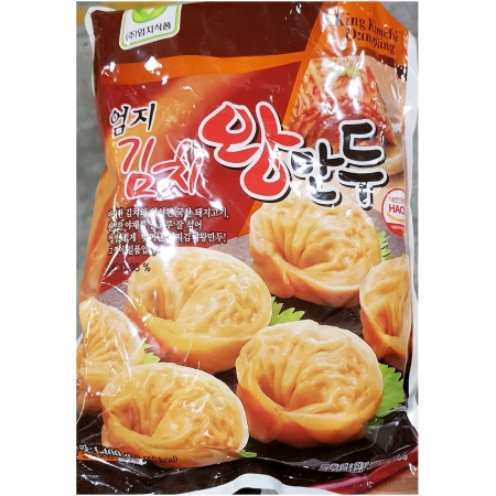엄지식품 김치왕만두(70g x20개 1.4k) 식자재 업소용 대용량 나래 사조오양 김치만두 김밥나라 쿠캣 엄지 간편 식자재 업소용 이미지