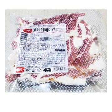 에쓰푸드 베이컨(2mm 1K) 1개 식자재 업소용 대용량 에쓰푸드 사조오양 슈가데일 오뗄 코주부 저염 쉐프 쉐프솔루션 베이컨