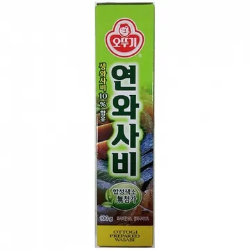 오뚜기 와사비 튜브 액상 100g 1개 식자재 업소용 대용량 움트리 대상 신세계몰 오뚜기 오케이 골드스푼 식당용 가루 스모