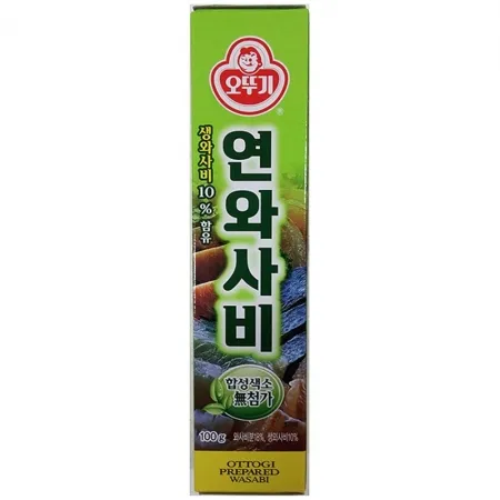 오뚜기 와사비 튜브 액상 100g 1개 식자재 업소용 대용량 움트리 대상 신세계몰 오뚜기 오케이 골드스푼 식당용 가루 스모