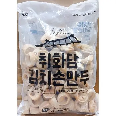 취화당김치손만두 (까칠한홍여사 냉동 2.8K)
