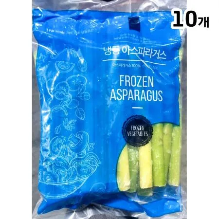 아스파라거스(홀 1k) 10개 식자재 업소용 대용량 아스파라거스 야채 홀파라거스 천일 랜시양송이 선인 랜시 대용량 냉동야채 이미지