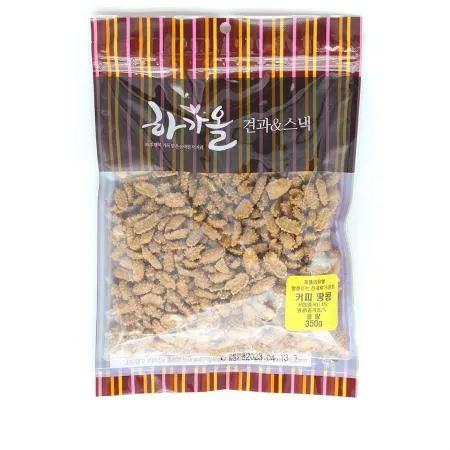 (하가올소)커피땅콩(350g) 1개 식자재 업소용 대용량 추억의 단짠믹스 대용량 어쏠티드피넛츠 빠르미쇼핑 크리스피 선명농수산 황남 오징어