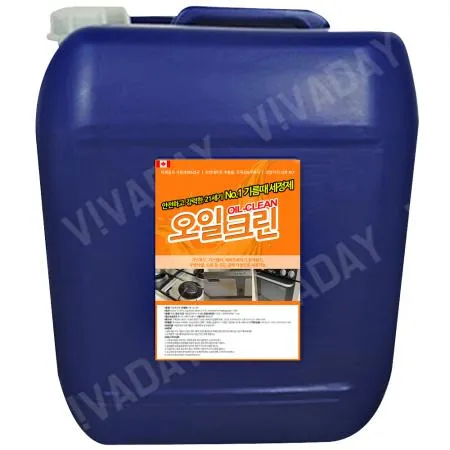 오일크린 20L 1개- 기름때제거 미끄럼방지 식자재 업소용 대용량 오븐 랜드마크 업소용 오븐크리너 그릴 울트라켐 기름때 비바크린 강력한 이미지