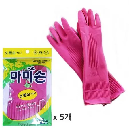 마미손 한쪽 고무장갑 오른손 중 X5