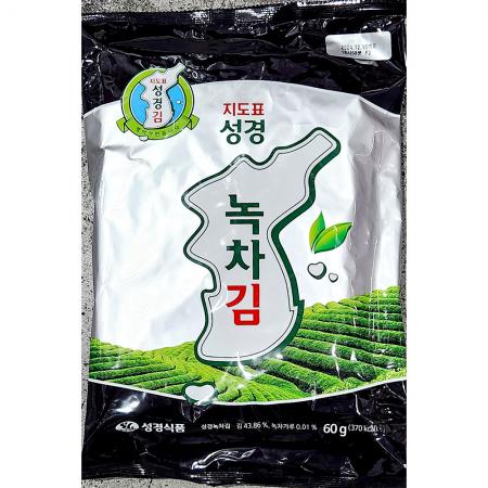 전장김(성경 녹차 60g) X20 김 구운김 조미김 업소용김 식자재마트 대용량김 식당용 반찬재료 김밥김 성경김