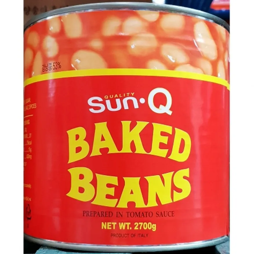 대봉 베이키드빈스 2.7Kg 대봉베이키드빈스 부대찌개콩 통조림콩 캔콩 식자재 업소용 대용량 식당재료 부대찌개재료 이미지