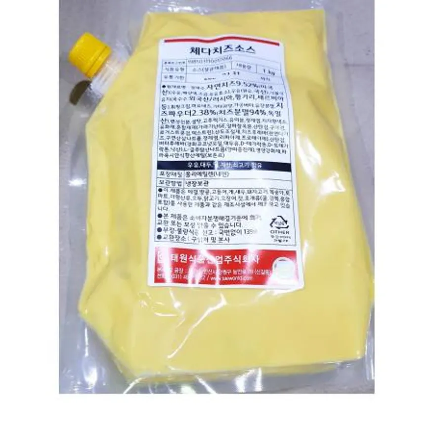 체다치즈소스(태원식품 1k) 이미지
