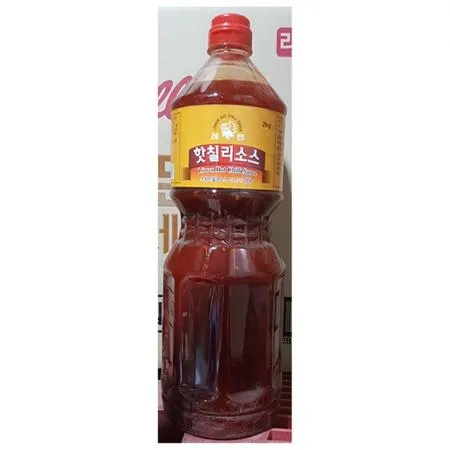 칠리소스(핫 레벤 2k)X8 업소용 대용량 매운소스 핫소스 양념소스 튀김소스 치킨소스 레스토랑소스