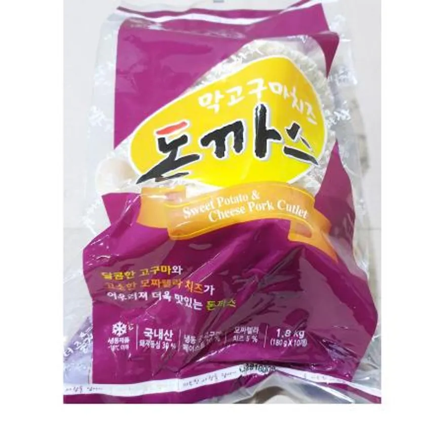늘찬 막고구마돈까스(180g x10개 1.8K) 이미지