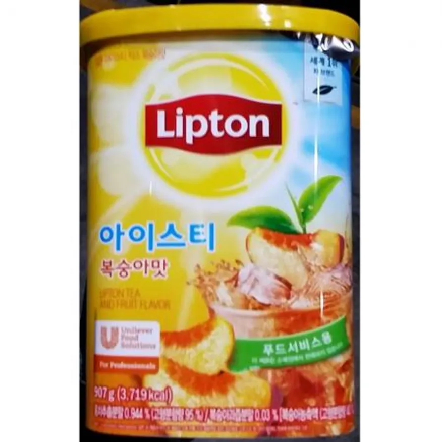 립톤 복숭아 아이스티 970g X12 이미지