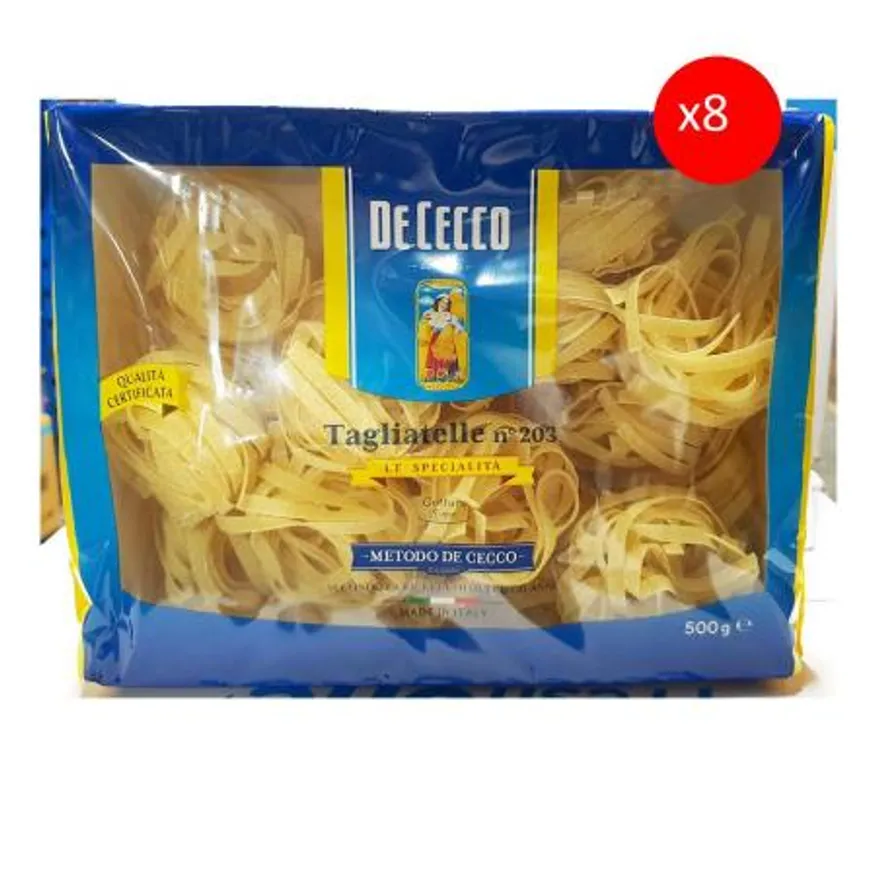 딸리아뗄레(데체코 203번 500g) 8개 식자재 업소용 대용량 데체코 딸리아뗄레 가공식품 업소용 오뚜기 디벨라 청정원 소스 대용량 이미지