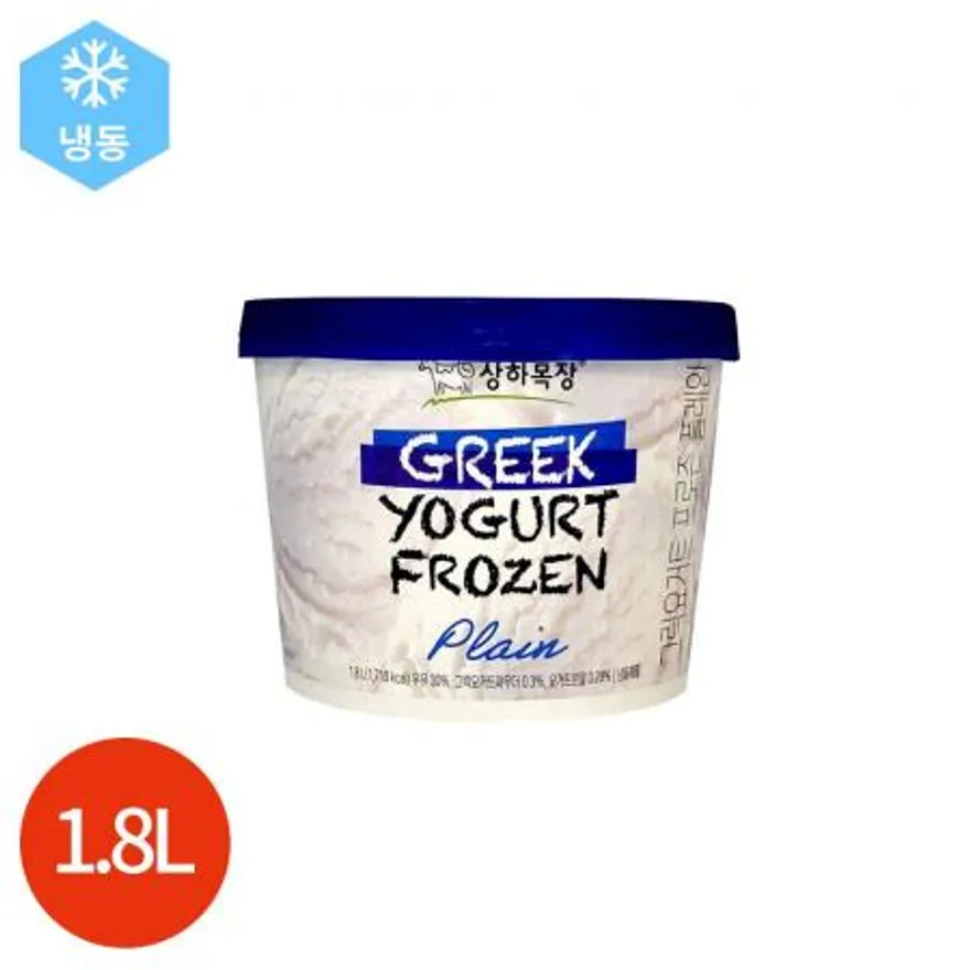 CL 상하목장 그릭 요거트 프로즌 플레인 1.8L 이미지