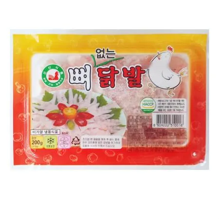 도시락 닭발(200g) 도시락닭발 술안주 야식 닭발맛집 포차메뉴 간편식 무뼈닭발 냉동닭발 매운닭발