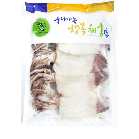 한치(M 25마리) 식자재 해산물 요리재료 술안주 오징어 냉동한치 건한치 해물 업소용