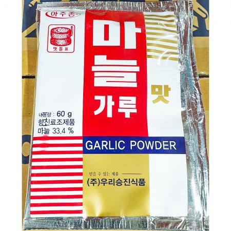 맷돌표 마늘분말 60g 업소용 식자재 조미료 마늘가루 건마늘 향신료 한식재료 60g마늘분말 가정용마늘가루
