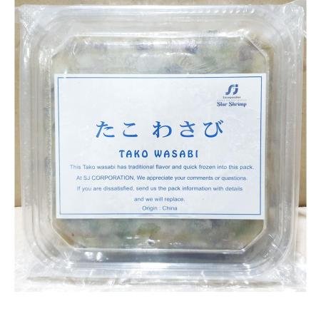 타코와사비(1K) 문어와사비 술안주 안주 업소용 대용량 식자재 이자카야메뉴 와사비 고추냉이