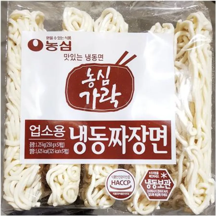 농심 가락 냉동짜장면(250gx5)X8 이미지