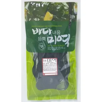 미역(자두 완도 80g) 50개 식자재 업소용 대용량 완도 쪽빛누리 완도미역 산모 건 바다모아 유기농 부드럽고