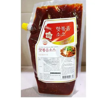 핫볶음소스(평강 2k) 1개 식자재 업소용 대용량 인도네시아 볶음밥 평강 삼발 삼발소스 나시고랜 식당용