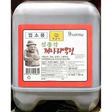 까나리액젓(섬총각 8K) 1개 식자재 업소용 대용량 까나리액젓 섬총각 대상 화미 하선정 액상소스 기타 까나리 특대형