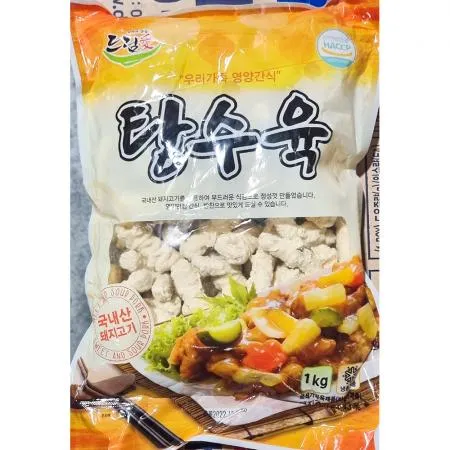 씨밀레 탕수육 1k 1개 식자재 업소용 대용량 씨밀레 대림 한맥 탕수육 한성 성원 사조오양 이미지