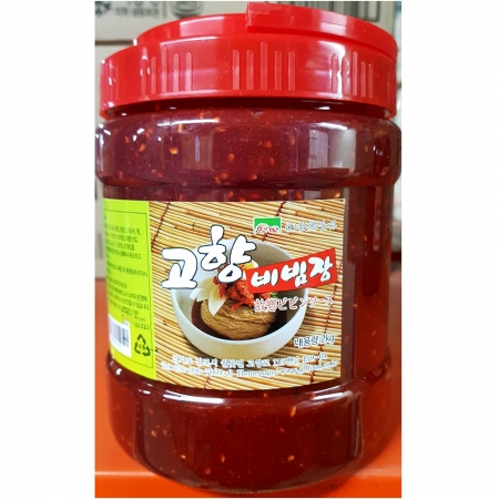 고향 냉면비빔장 2K 1개 식자재 업소용 대용량 고향 강가네 식자재 냉면재료 골뱅이 비빔 수량 예그린 옥천 이미지