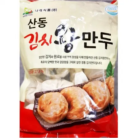 나래 김치왕만두 1.4K 1개 식자재 업소용 대용량 나래 엄지 사조오양 김치왕만두 프레시원 김치만두 고깃집왕건 업소용 식자재 이미지