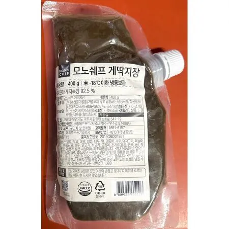 게딱지장 (모노키친 냉동 400g) 이미지