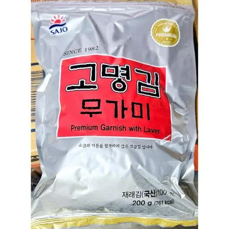 김가루(사조 무조미 하리노리 200g) 무조미김가루 사조김가루 업소용김가루 대용량김가루 식자재김가루 토핑재료 고명 김후레이크