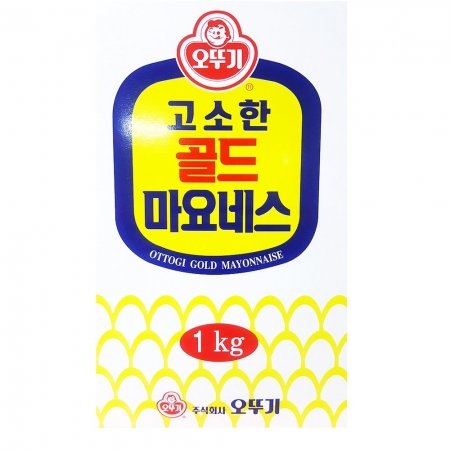 파우치마요네즈(오뚜기 1K) 마요네즈 업소용 식자재 소스 샐러드소스 대용량 드레싱 마요