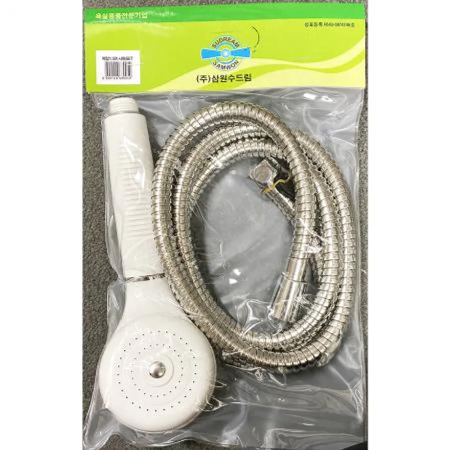 메탈호수(수드림 샤워세트 1.5M) 메탈호스 샤워호스 샤워줄 샤워기호스 욕실호스 스테인레스호스 욕실용품 업소용 수리부품 이미지