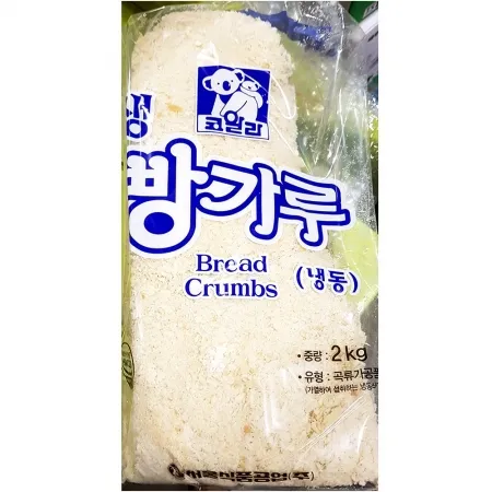코알라 생빵가루 2KX2 코알라생빵가루 빵가루 습식빵가루 업소용 식자재 돈까스재료 돈까스빵가루 튀김요리 튀김옷