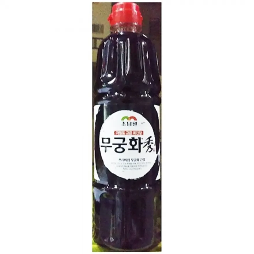 양조간장(무궁화 초담원 0.9L)X12 식자재 요리재료 간장 식당용간장 업소용간장 만두전문점 소포장간장 무궁화간장 초담원간장 이미지
