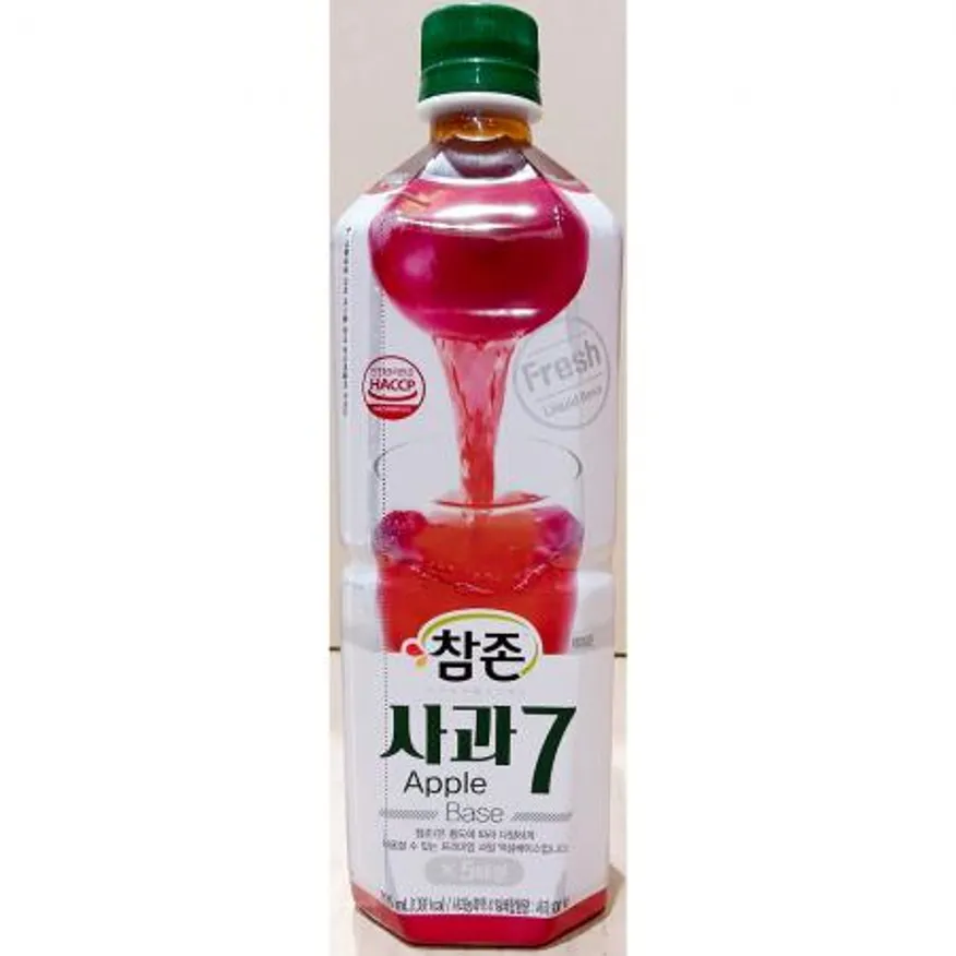 사과원액(참존 PET 835ml) X12 식자재 업소용 카페 음료베이스 사과주스 과일원액 과일농축액 에이드베이스 주스 이미지