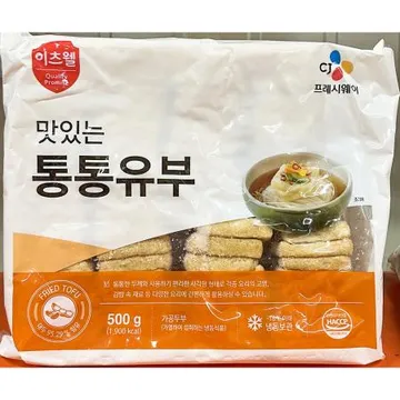 통통유부(이츠웰 냉동 500g) 10개 식자재 업소용 대용량 신미 프레시원 유부 업소용 마츠다 김밥 대림 코우인터내셔널 초밥