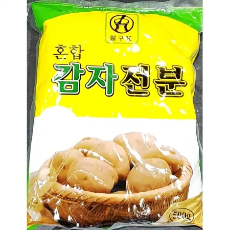 금하 복합감자전분 500g X40 감자전분 전분 전분가루 식자재 업소용 튀김요리 농축제 중식당 식당