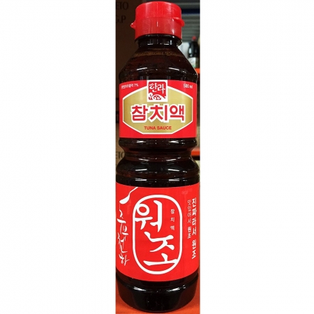 한라식품 참치액젓 500g 10개 식자재 업소용 대용량 이엔 한라식품 액상소스 참치액 한라 기타 참치 식자재 액상 이미지