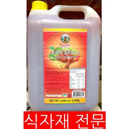 스위트칠리소스(판타이 5L) 칠리소스 업소용 대용량 동남아음식 튀김소스 만능소스 치킨소스 식당용