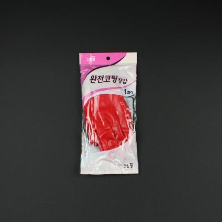 크린랩- 완전코팅장갑 1켤레 코팅장갑 작업장갑 안전장갑 방수장갑 미끄럼방지 업소용 대용량 공장 산업용장갑