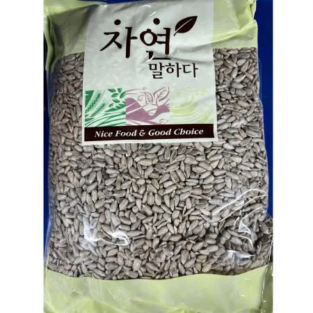 해바라기씨(해풍 1K) 1개 식자재 업소용 대용량 해바라기씨 챠챠 서래푸드 중국 볶은 벌크 산과들에 너트리 까먹는 이미지