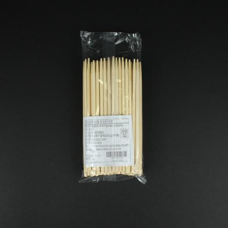 대관령-대나무 핫바꼬지 5mm*17cm 100입 대나무꼬지 꼬지 꼬치 업소용 분식점 포장마차 일회용꼬지 튀김꼬지