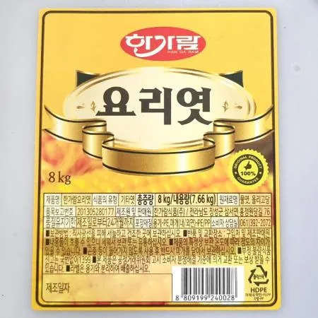 물엿(한가람 8K) 1개 식자재 업소용 대용량 오뚜기 대상 두레촌 제일제당 홍도라지조청 강남식품 경일식품 안동제비원 무엿 이미지